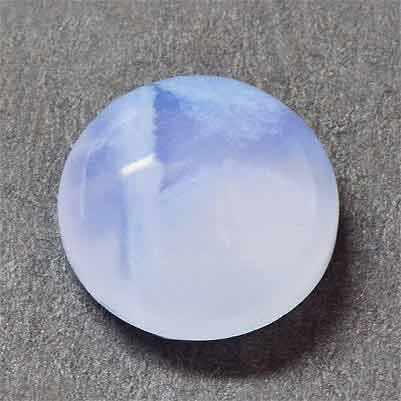 Natural 10x10x4.7mm Cabochon Round Blue Lace Agate
