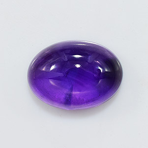Natural 18x13x8.10mm Cabochon Oval African Amethyst