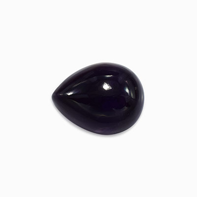 Natural 22.10x15.80x10.1mm Cabochon Pear African Amethyst