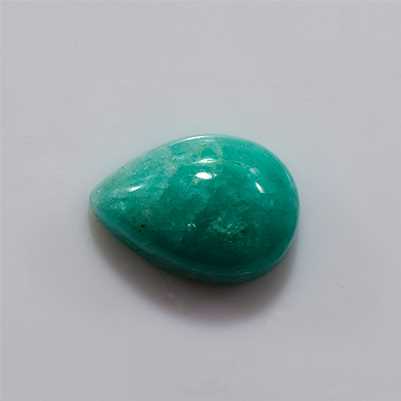 Natural 14x10x6mm Cabochon Pear Amazonite