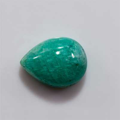 Natural 16x12x7.8mm Cabochon Pear Amazonite