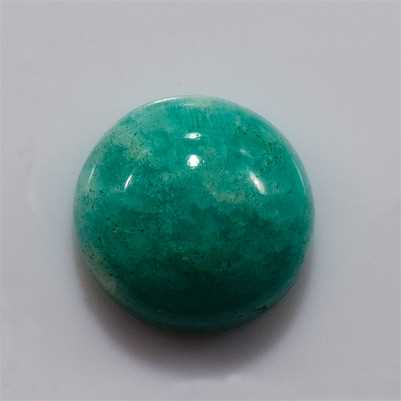 Natural 12x12x6mm Cabochon Round Amazonite