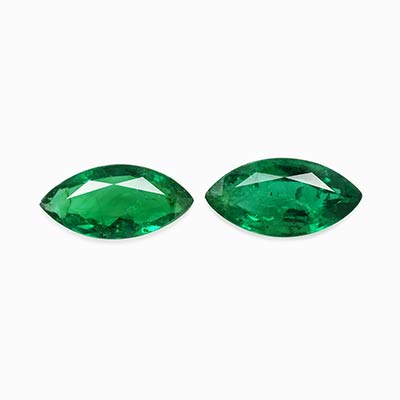Natural 7x3.5x2.7mm Faceted Marquise Brazilian Emerald