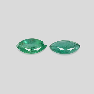 Natural 8x4x2.6mm Faceted Marquise Brazilian Emerald