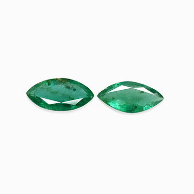 Natural 9x4.5x2.7mm Faceted Marquise Brazilian Emerald