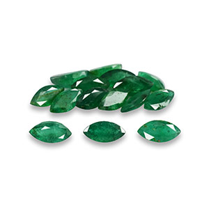 Natural 6x3x2.10mm Faceted Marquise Brazilian Emerald