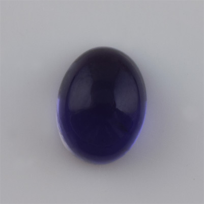 Natural 8x6.1x4.4mm Cabochon Oval Iolite