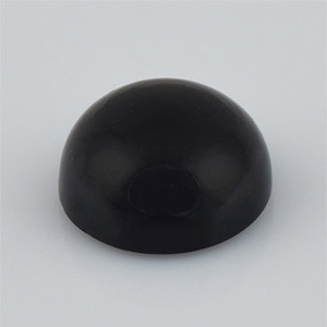 Natural 10x10x5.3mm Cabochon Round Onyx