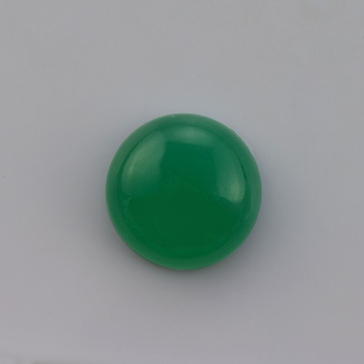 Natural 16x16x6.7mm Cabochon Round Onyx