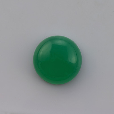 Natural 16x16x6.7mm Cabochon Round Onyx