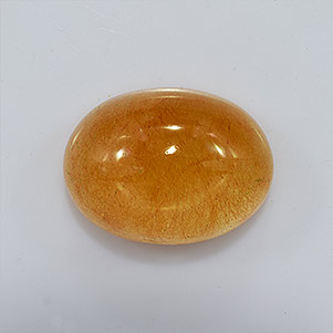 Natural 20x15x9.7mm Cabochon Oval Rutilated Quartz