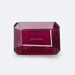 Natural 8x5.7x4.10mm Faceted Octagon Ruby
