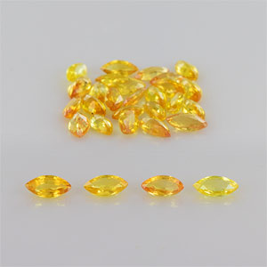 Natural 6x3x2.10mm Faceted Marquise Sapphire