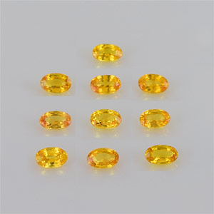 Natural 5x3x2.20mm Faceted Oval Sapphire