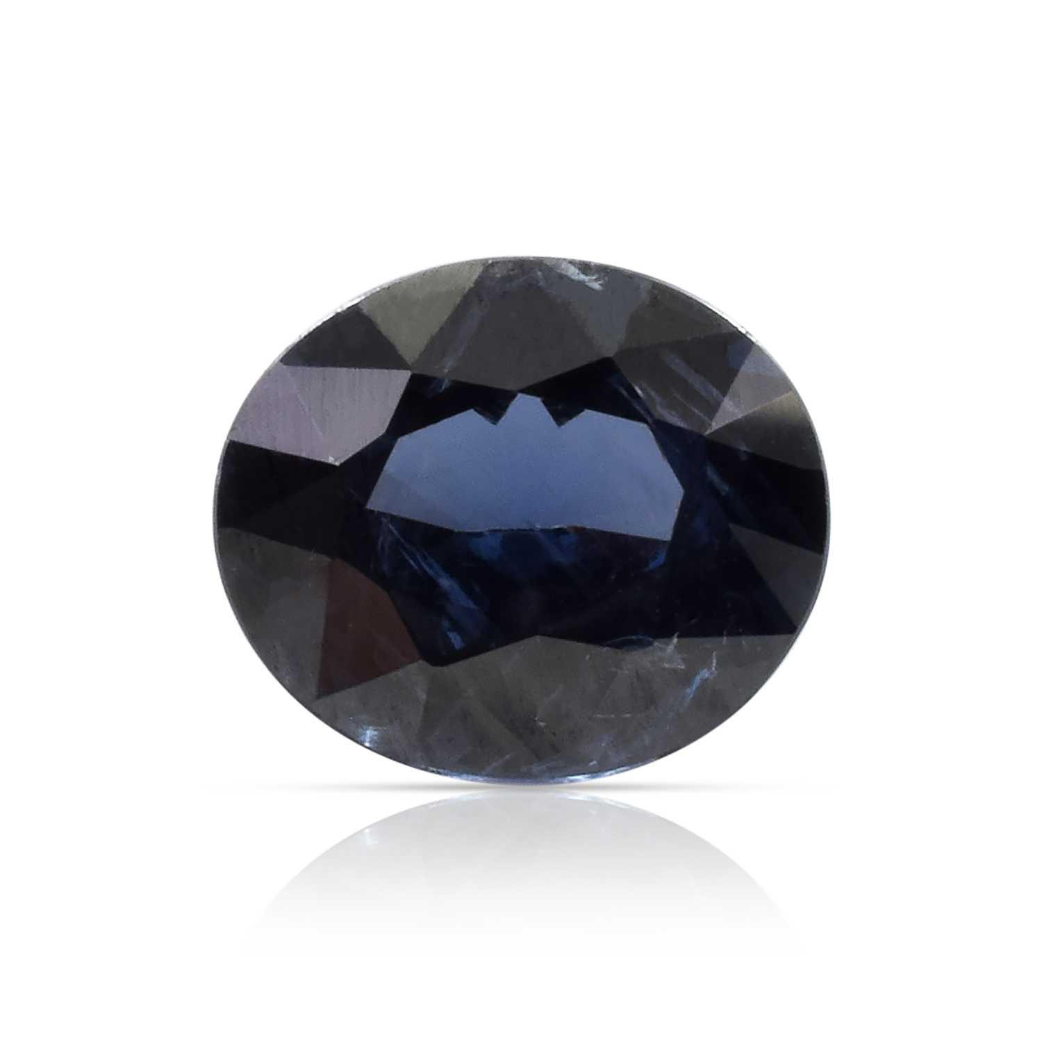 Natural 6.50x7.60x3.70mm Faceted Oval Spinel