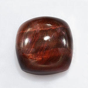 Natural 10x10x4.6mm Cabochon Cushion Tiger Eye