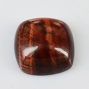 Natural 16x16x7.5mm Cabochon Cushion Tiger Eye