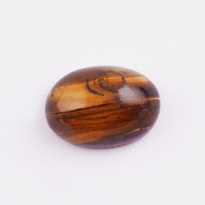 Natural 14x10x6.6mm Cabochon Oval Tiger Eye