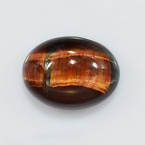 Natural 16x12x7.5mm Cabochon Oval Tiger Eye