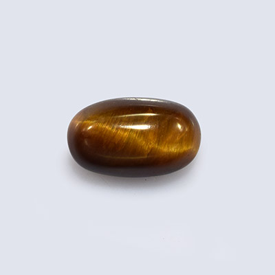 Natural 9.2x5.5x4mm Cabochon Oval Tiger Eye