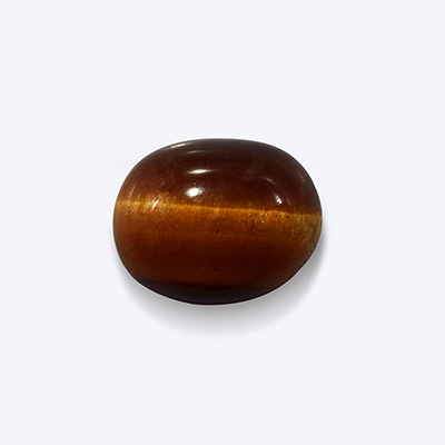 Natural 7.9x6.3x4mm Cabochon Oval Tiger Eye