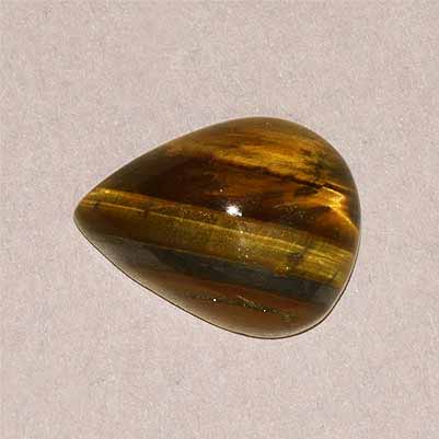 Natural 16x12x7.2mm Cabochon Pear Tiger Eye