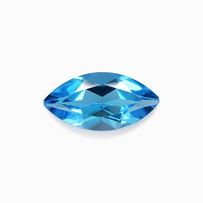 Natural 10x5x3.4mm Faceted Marquise Topaz