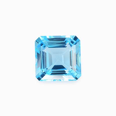 Natural 10x10x6.6mm Ascher Cut Octagon Topaz