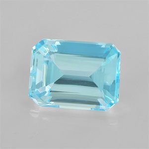 Natural 20x15x10.6mm Faceted Octagon Topaz