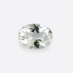 Natural 8x6x3.7mm Faceted Oval Topaz