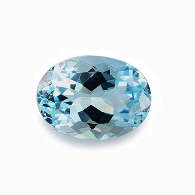 Natural 18x13x9.5mm Faceted Oval Topaz