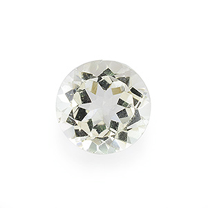 Natural 11x11x7.3mm Faceted Round Topaz