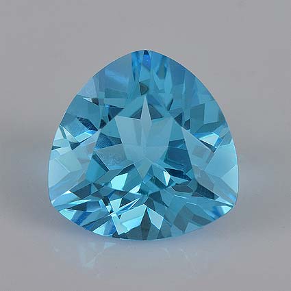 Natural 10x10x6.10mm Faceted Trillion Topaz