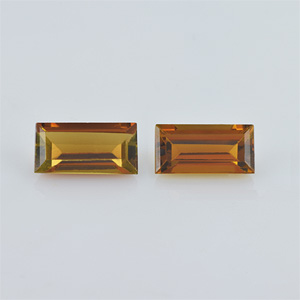 Natural 8x4x3mm Faceted Baguette Tourmaline