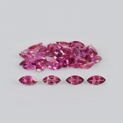 Natural 6x3x1.8mm Faceted Marquise Tourmaline