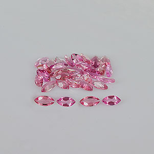 Natural 5x2.5x1.7mm Faceted Marquise Tourmaline