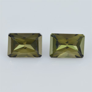Natural 7x5x3.9mm Faceted Octagon Tourmaline
