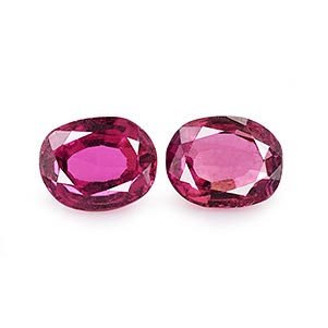 Natural 7x5.5x3.7mm Faceted Oval Tourmaline