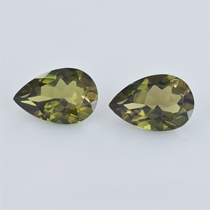 Natural 9x6x3.90mm Faceted Pear Tourmaline