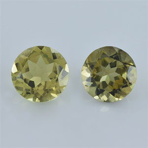 Natural 6x6x3.9mm Faceted Round Tourmaline