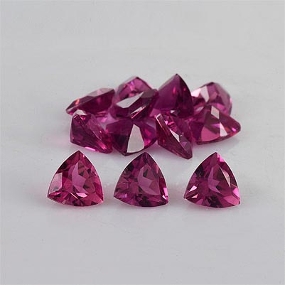 Natural 5x5x3.10mm Faceted Trillion Tourmaline