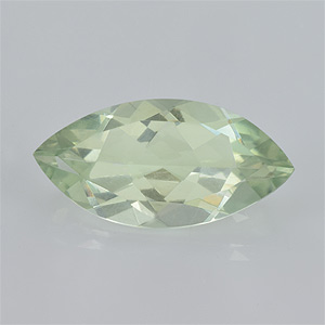 9.67ctw 18x13x8.7mm Pear Green Amethyst Excellent Loupe Clean Top Grade