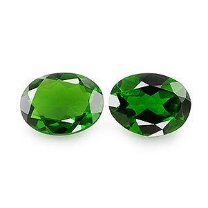 Natural Chrome Diopside Green Pear Loose Faceted Gem 6x4mm