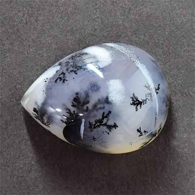 Classic AAA 46X31X5 mm Z-1030 Quality 100% Natural Dendrite Opal Oval Shape Cabochon Loose Gemstone For Making Jewelry 54 Ct