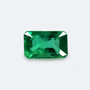 2.96 ct 8.2x7.7x5.8 mm AAA Octagon Little inclusions Green