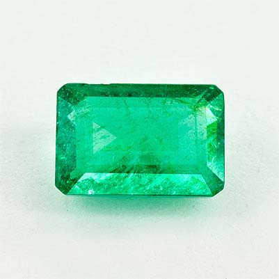 【ꫛꫀꪝ】#797　K16GP　グリーンバンデットアゲート　リーフ 2.96 ct 8.2x7.7x5.8 mm AAA Octagon Little inclusions Green