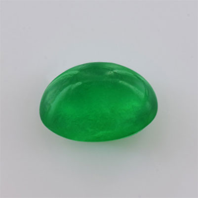 1.11ctw 7.1x5.1x4.3mm Oval Green Emerald Translucent Included AA+