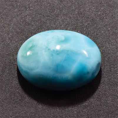 49x23x9 MM Striking blue larimar cabochon stone 100/% natural not enhanced awesome pattern