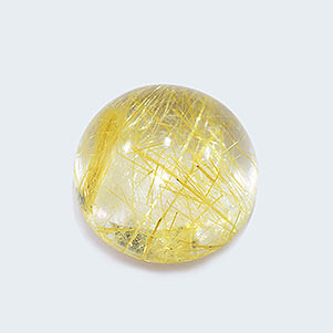 80008866-P13 2MM Golden Rutilated Quartz Gemstone Grade AA Micro Faceted Round Loose Beads 15.5 inch Full Strand