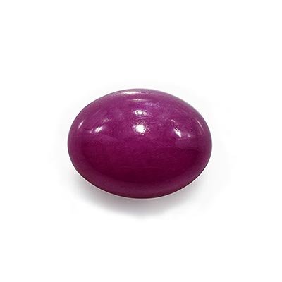 1.76ctw 8x6x3.6mm Oval Red Ruby Translucent Surface Clean AA+